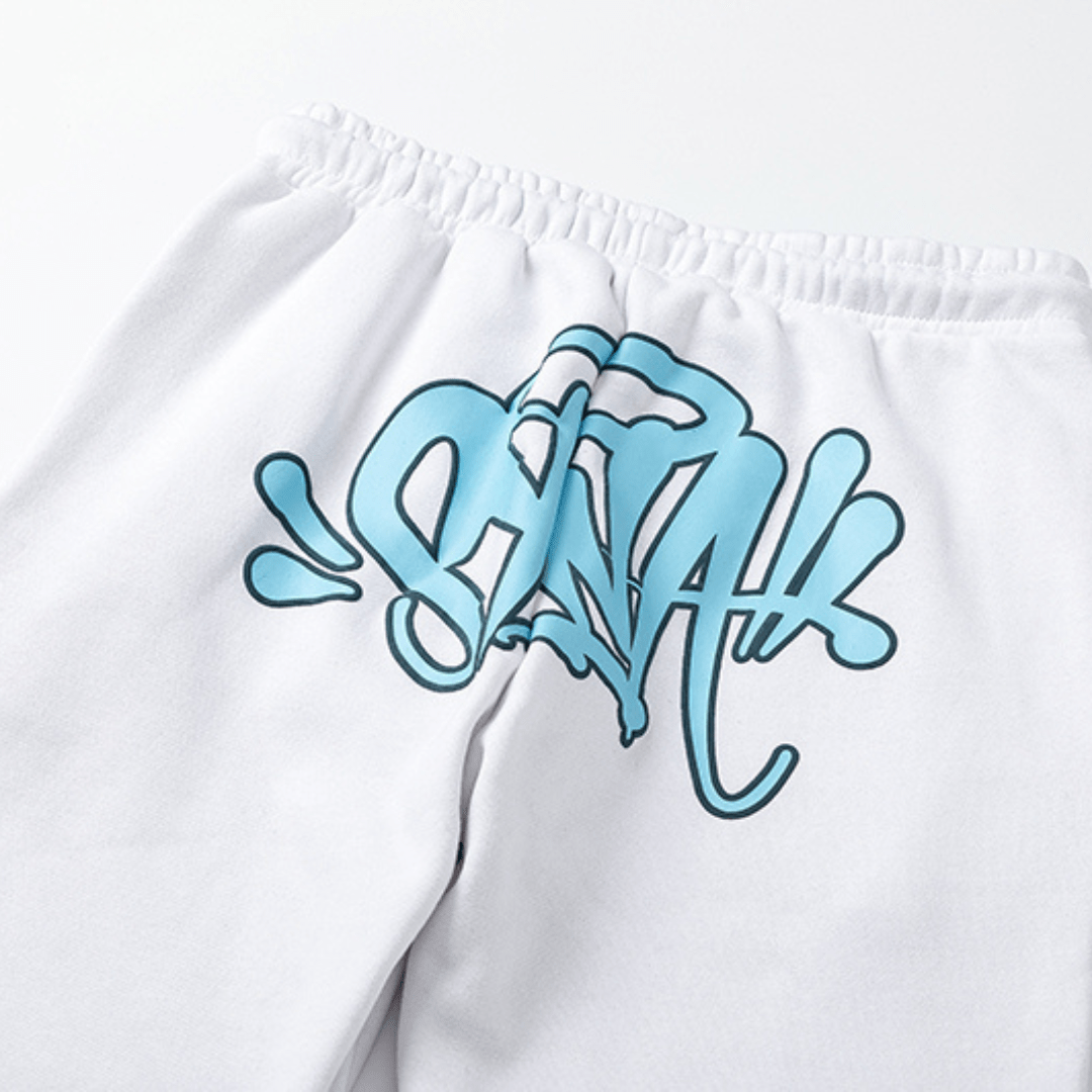 Syna White Blue Tracksuit